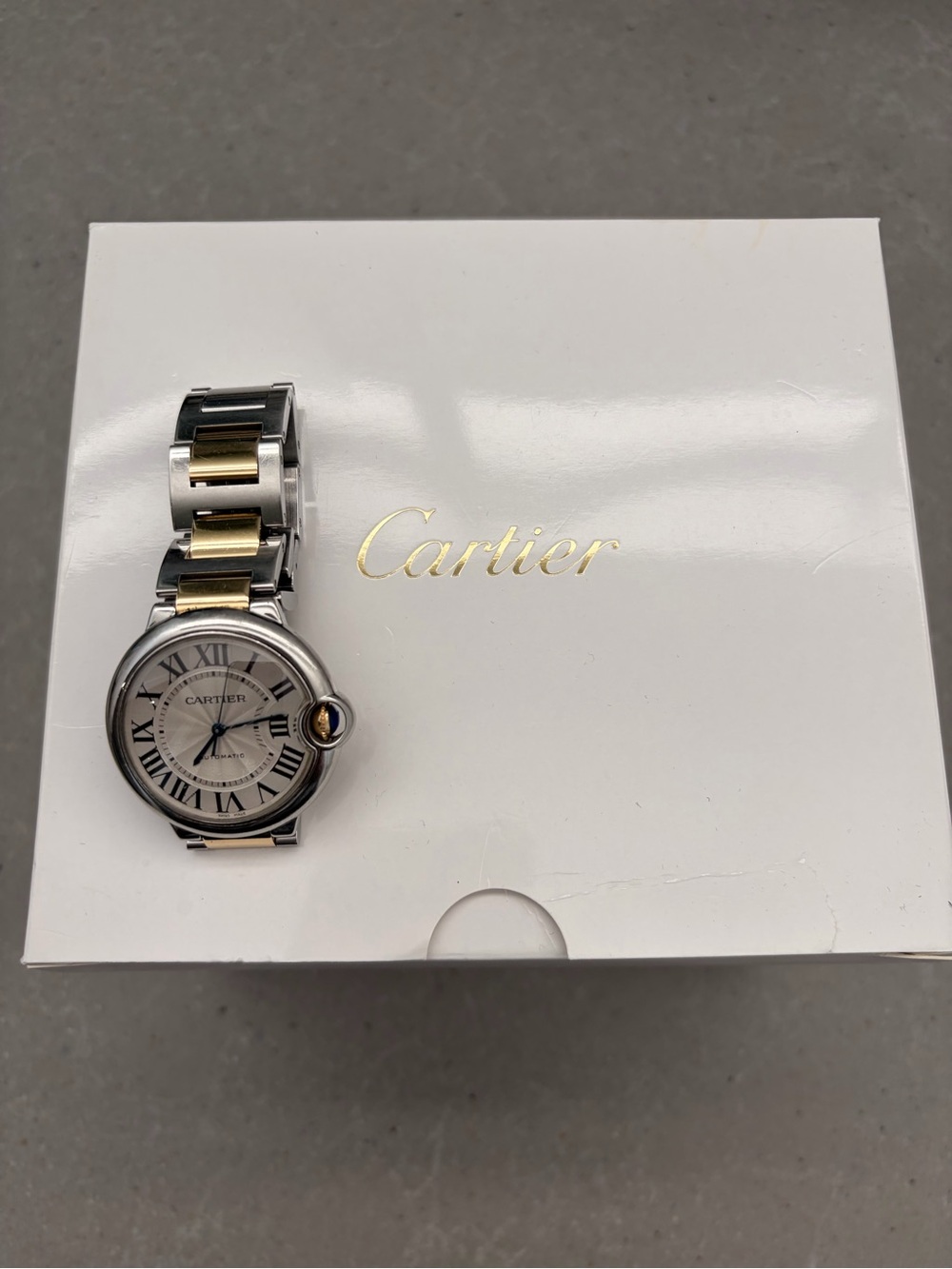 Cartier Balon Bleu Two-Tone Women's Watch